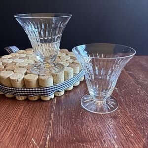 Surrey By Tiffin-Franciscan 3-1/4"Tall‎ Oyster/Fruit Cocktail Glasses Set Of 2